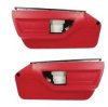 1986-1989 C4 Corvette Interior Standard Door Panels Red